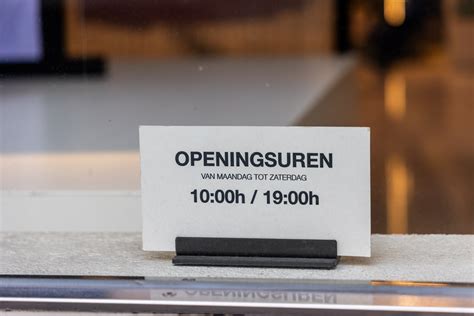 openingstijden antwerpen.